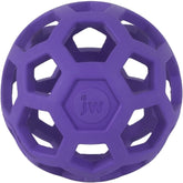 JW Hol-ee Roller 43112 Dog Toy, L, Ball, Rubber, Assorted